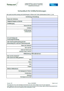 Verbandbuch