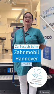 Besuch beim Zahnmobil